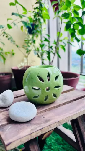 Green Apple Aroma Candle Burner